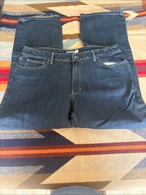 Van Heusen Men's Dark Indigo Relaxed Jeans